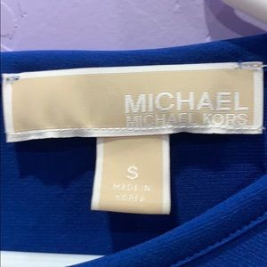 Royal Blue Michael Kors top